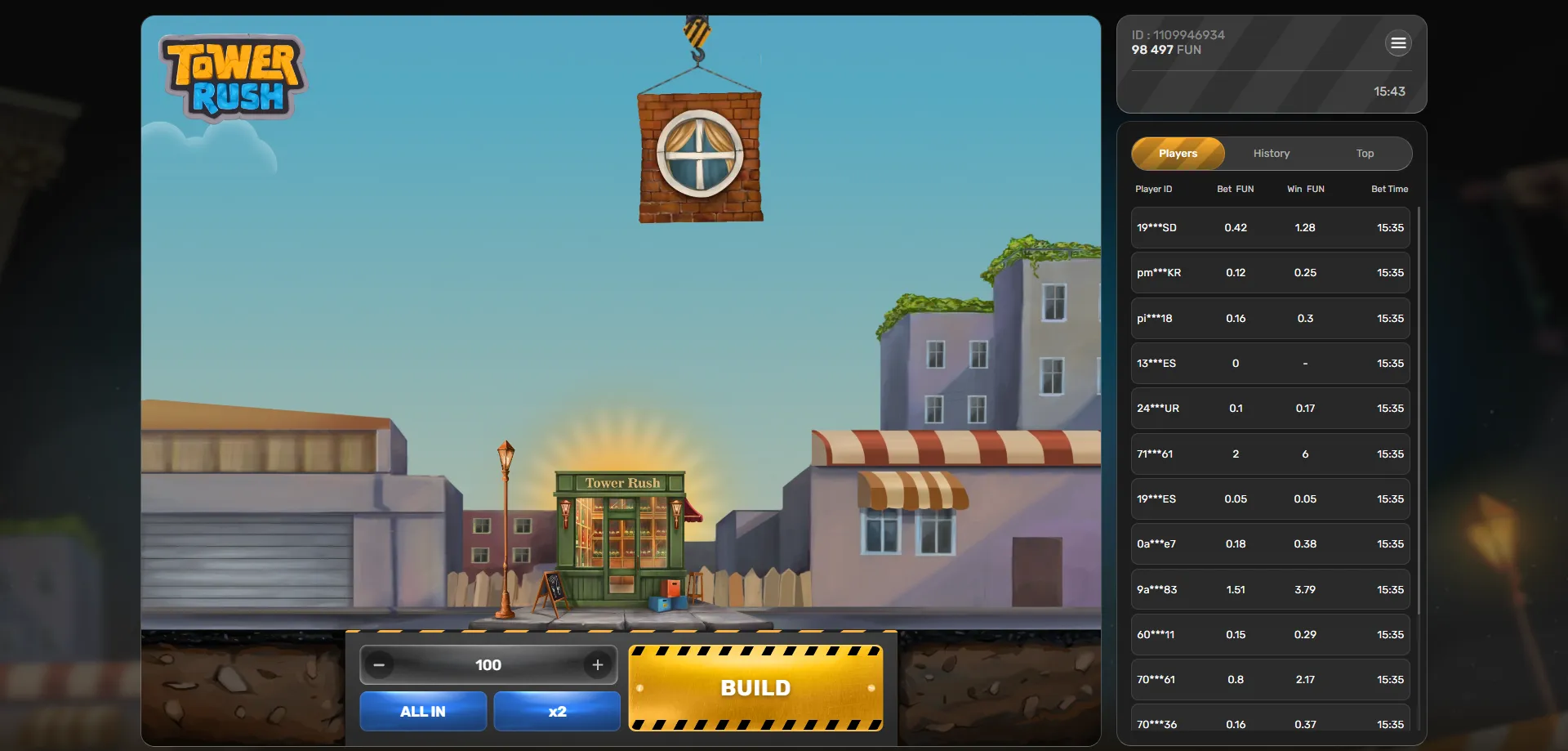 كيفية التسجيل والبدء باللعب في tower rush مصر