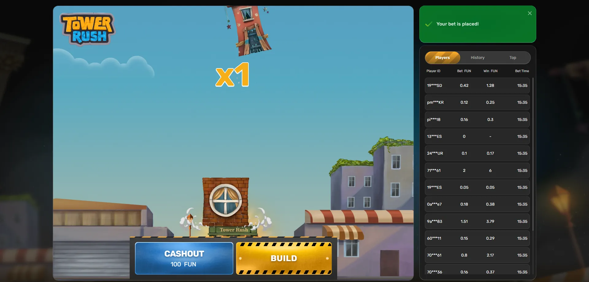 طرق الإيداع والرهان في لعبة tower rush مصر