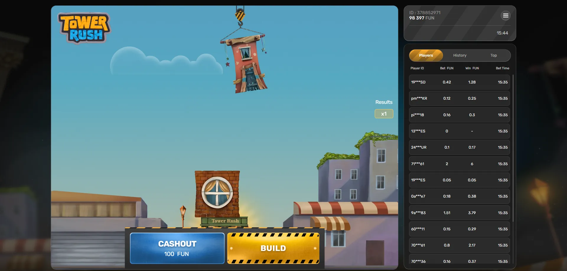 مواصفات ومضاعفات لعبة tower rush الأصلية من Galaxsys